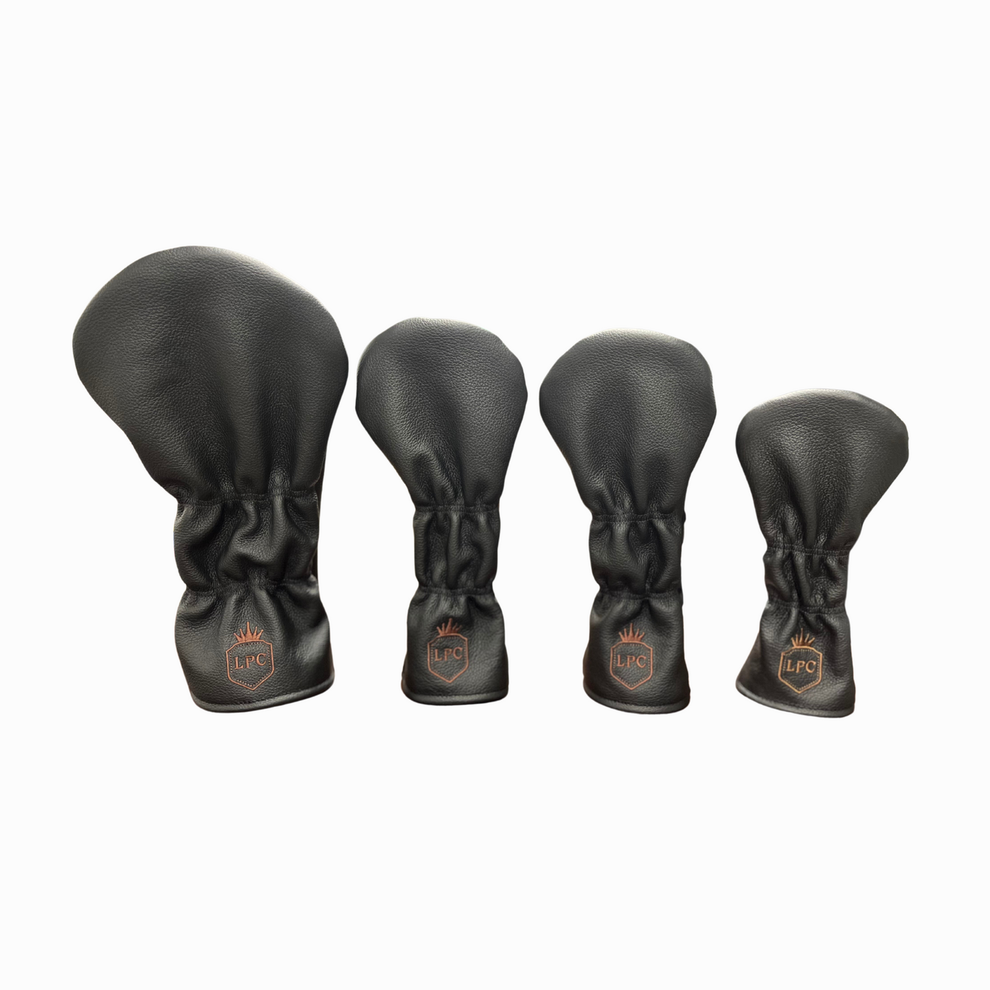Antique Ostrich with Pebbled Black Leather