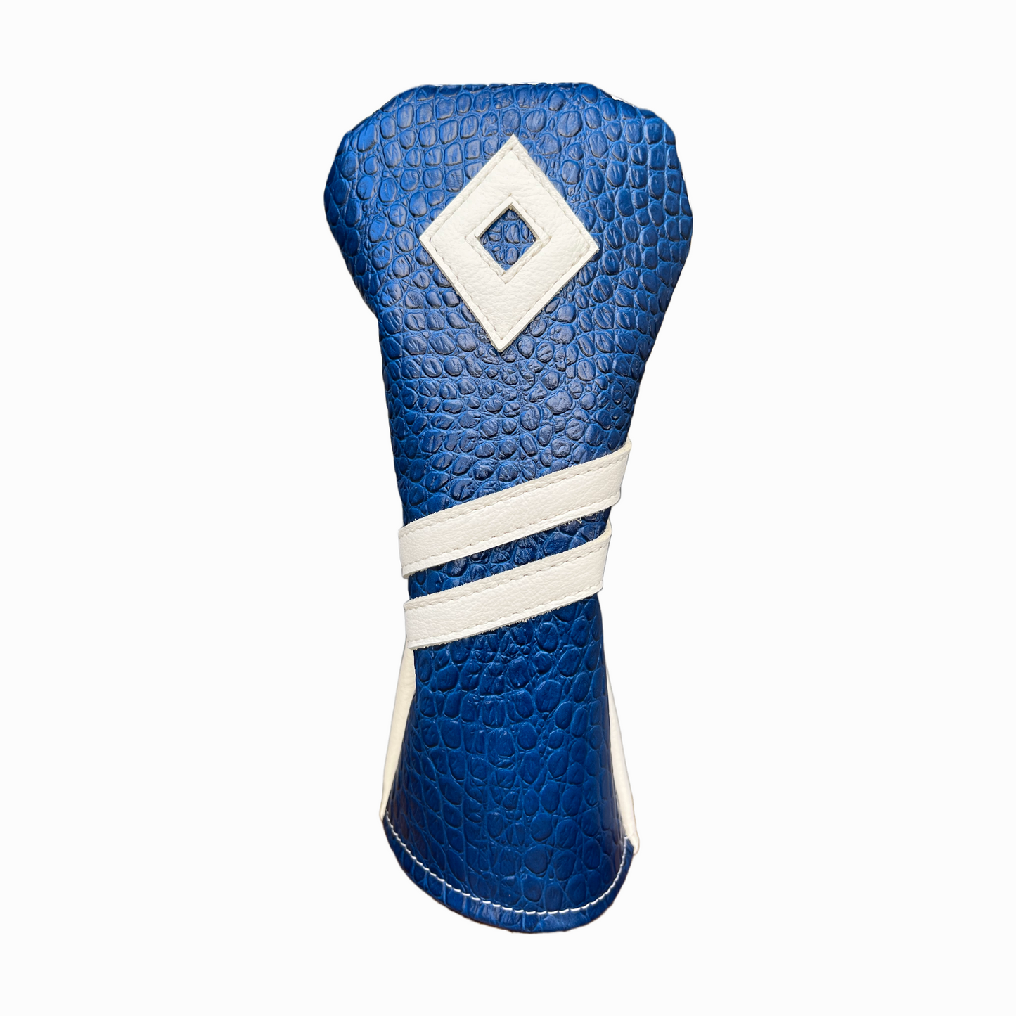 Limited Edition - Royal Blue Croc with Smooth Marshmallow Leather 4-Piece Set