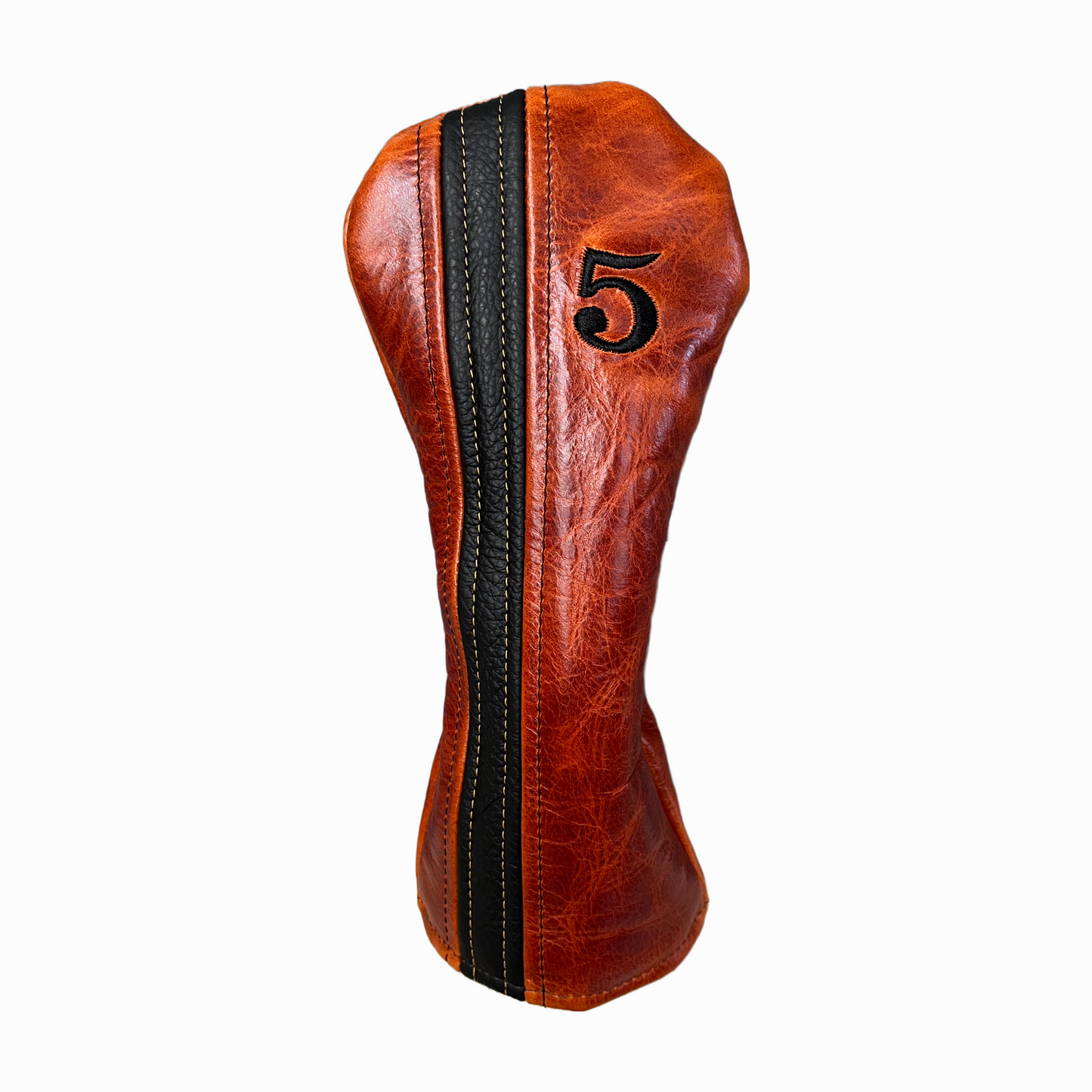 Rustic Chestnut with Black Leather